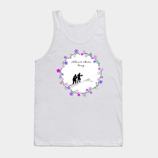 Nicole and Azan - almost there wreath Tank Top